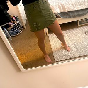American Eagle jean skirt